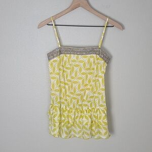 Trina Turk Printed Spaghetti Strap Tank Top